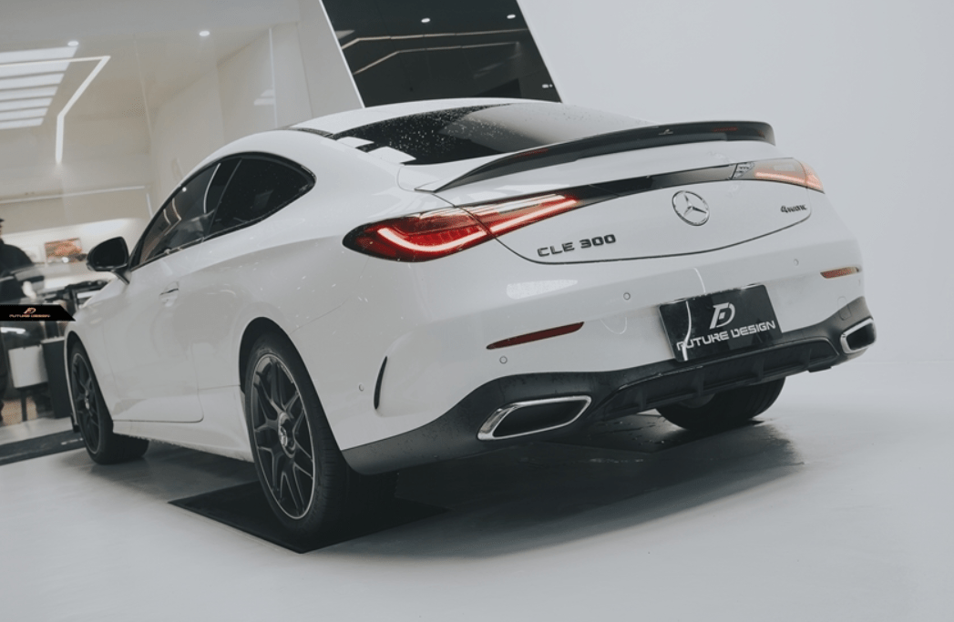 FUTURE DESIGN - MERCEDES BENZ CLE COUPE W236 2024+ DRY CARBON FIBER REAR SPOILER