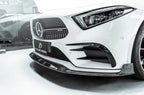 FUTURE DESIGN - MERCEDES BENZ CLS W257 DRY CARBON FIBRE FRONT LIP