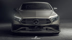 FUTURE DESIGN - MERCEDES BENZ CLS W257 DRY CARBON FIBRE FRONT LIP FD STYLE