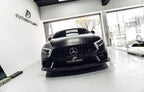 FUTURE DESIGN - MERCEDES BENZ CLS W257 DRY CARBON FIBRE FRONT LIP GTS STYLE