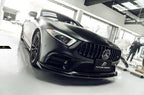 FUTURE DESIGN - MERCEDES BENZ CLS W257 DRY CARBON FIBRE FRONT LIP GTS STYLE