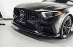 FUTURE DESIGN - MERCEDES BENZ CLS W257 DRY CARBON FIBRE FRONT LIP GTS STYLE