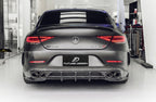 FUTURE DESIGN - MERCEDES BENZ CLS W257 DRY CARBON FIBRE REAR DIFFUSER