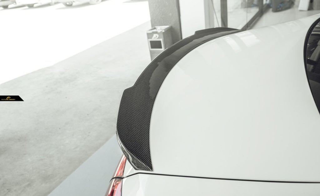 FUTURE DESIGN - MERCEDES BENZ CLS W257 DRY CARBON FIBRE REAR SPOILER V1