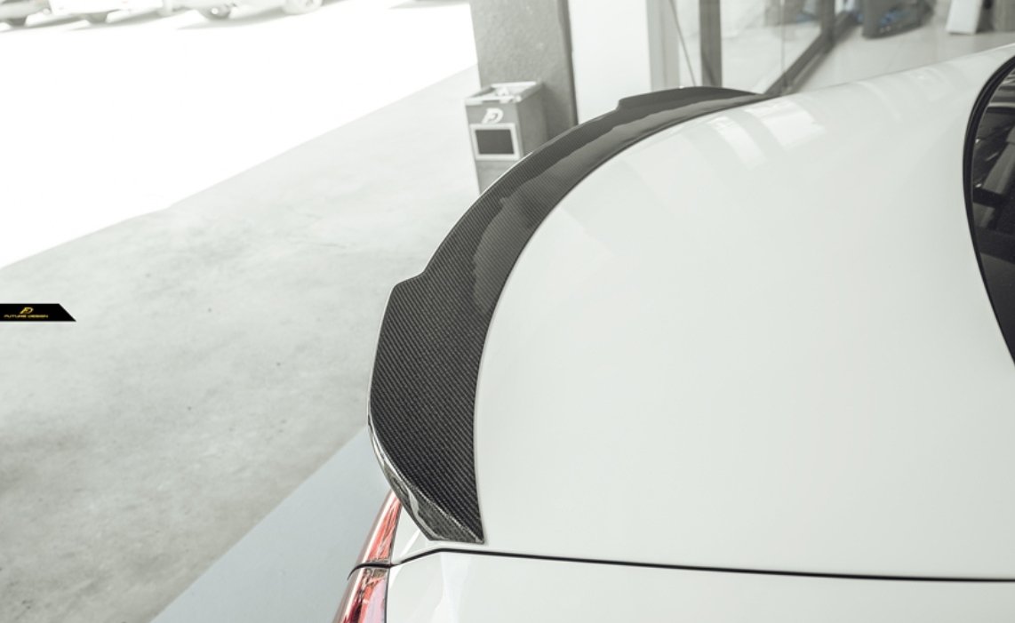 FUTURE DESIGN - MERCEDES BENZ CLS W257 DRY CARBON FIBRE REAR SPOILER V1
