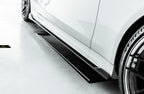 FUTURE DESIGN - MERCEDES BENZ CLS W257 DRY CARBON FIBRE SIDE SKIRTS GTS STYLE