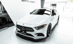 FUTURE DESIGN - MERCEDES BENZ CLS W257 DRY CARBON FIBRE SIDE SKIRTS GTS STYLE