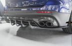 FUTURE DESIGN - MERCEDES BENZ GLB X247 DRY CARBON FIBRE REAR DIFFUSER