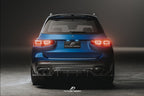 FUTURE DESIGN - MERCEDES BENZ GLB X247 DRY CARBON FIBRE REAR DIFFUSER