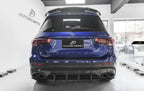 FUTURE DESIGN - MERCEDES BENZ GLB X247 DRY CARBON FIBRE REAR DIFFUSER