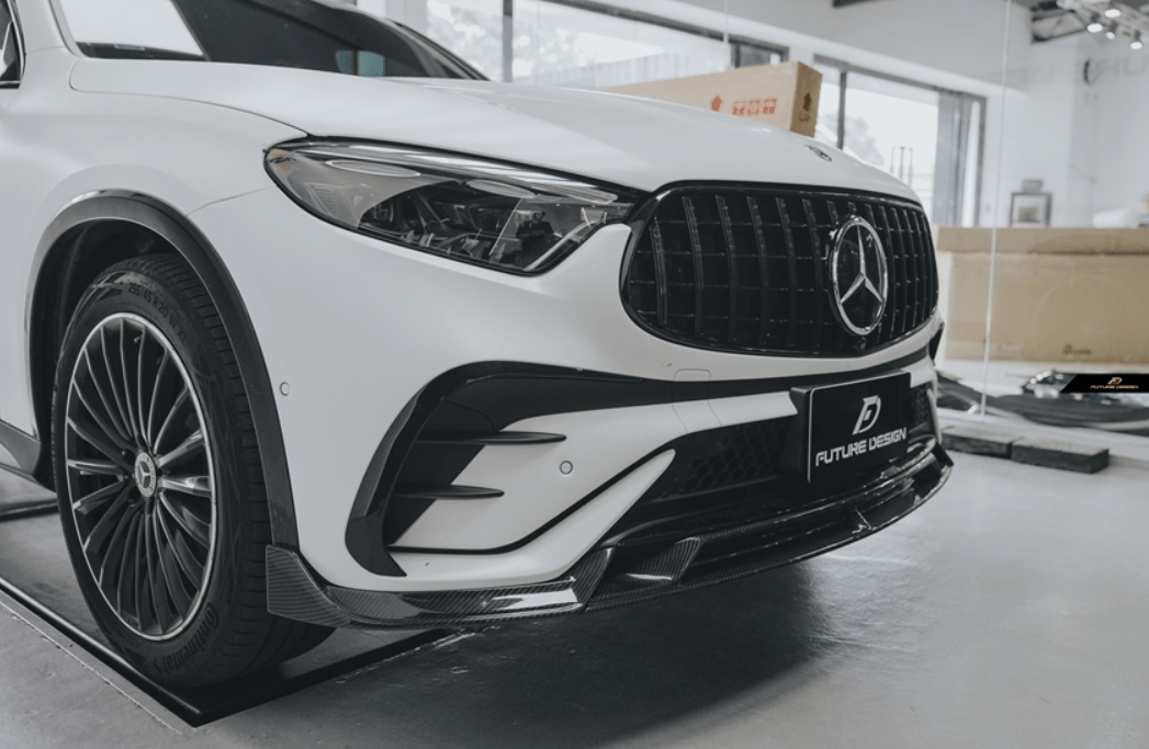 FUTURE DESIGN - MERCEDES BENZ GLC COUPE 2024+ CARBON FIBER FRONT LIP