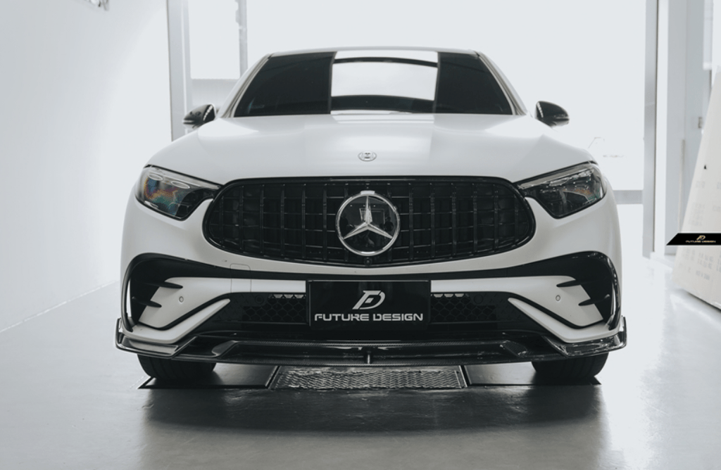 FUTURE DESIGN - MERCEDES BENZ GLC COUPE 2024+ CARBON FIBER FRONT LIP