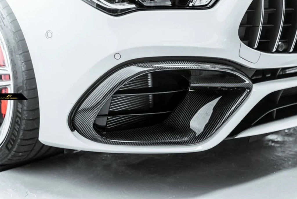 FUTURE DESIGN - MERCEDES BENZ W118 CLA 45 CARBON FIBRE FRONT AIR VENT DUCTS