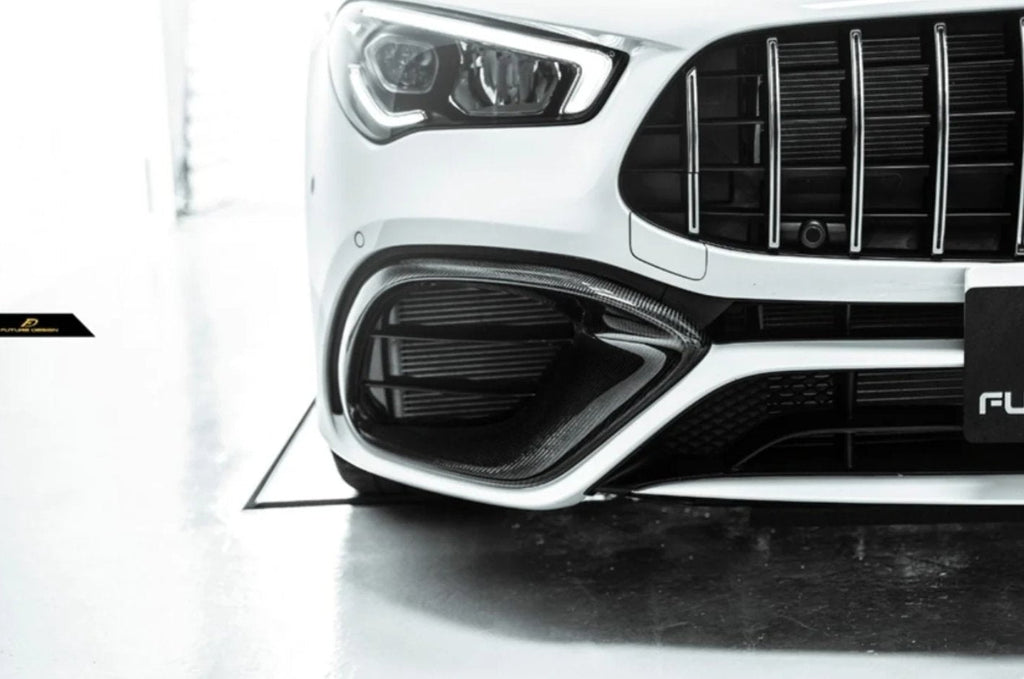 FUTURE DESIGN - MERCEDES BENZ W118 CLA 45 CARBON FIBRE FRONT AIR VENT DUCTS