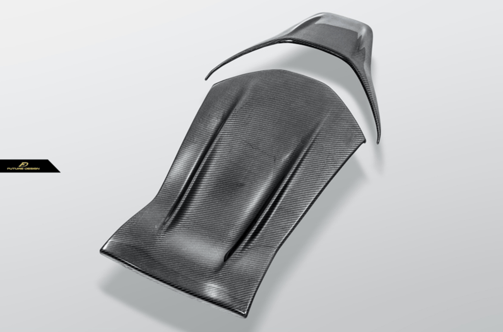 FUTURE DESIGN - MERCEDES BENZ W205 C63 / C63S / C43 / C117 CLA45 CARBON FIBRE  BUCKET SEAT BACK COVER