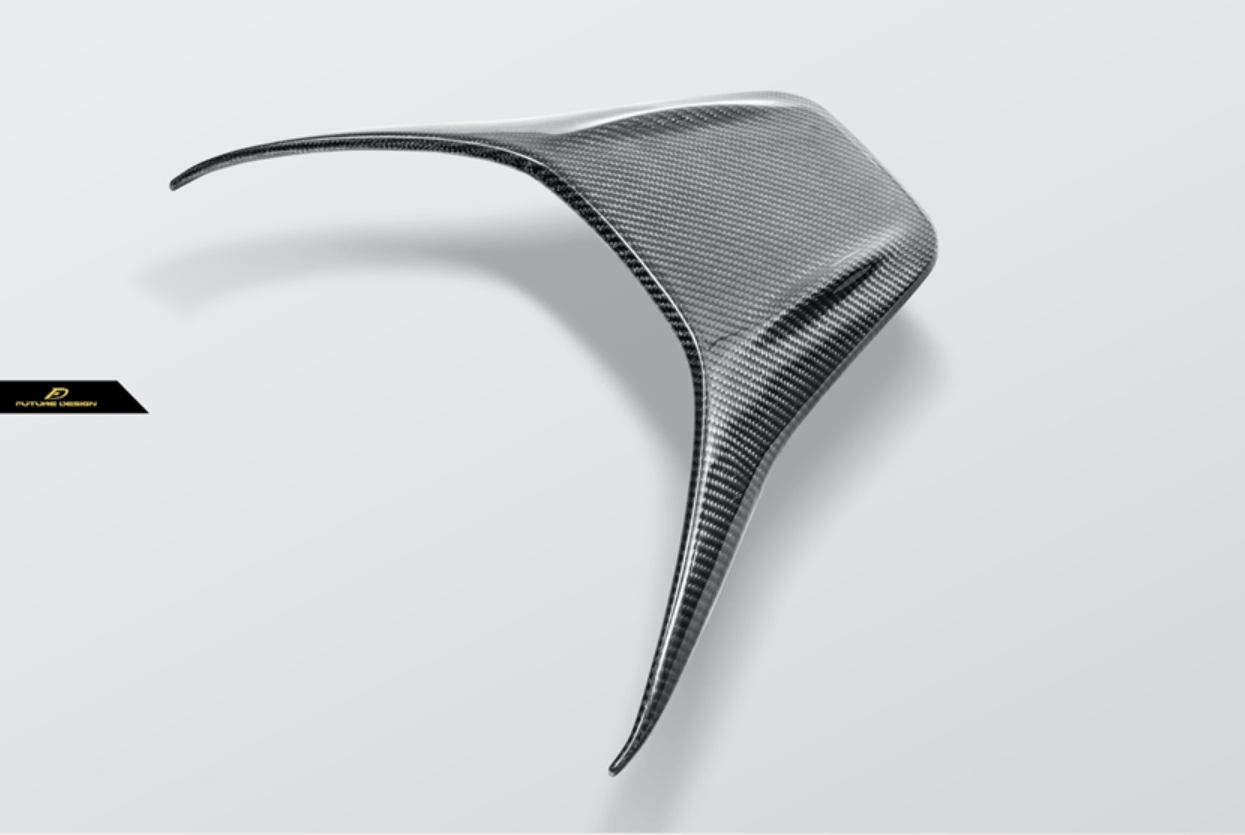 FUTURE DESIGN - MERCEDES BENZ W205 C63 / C63S / C43 / C117 CLA45 CARBON FIBRE  BUCKET SEAT BACK COVER