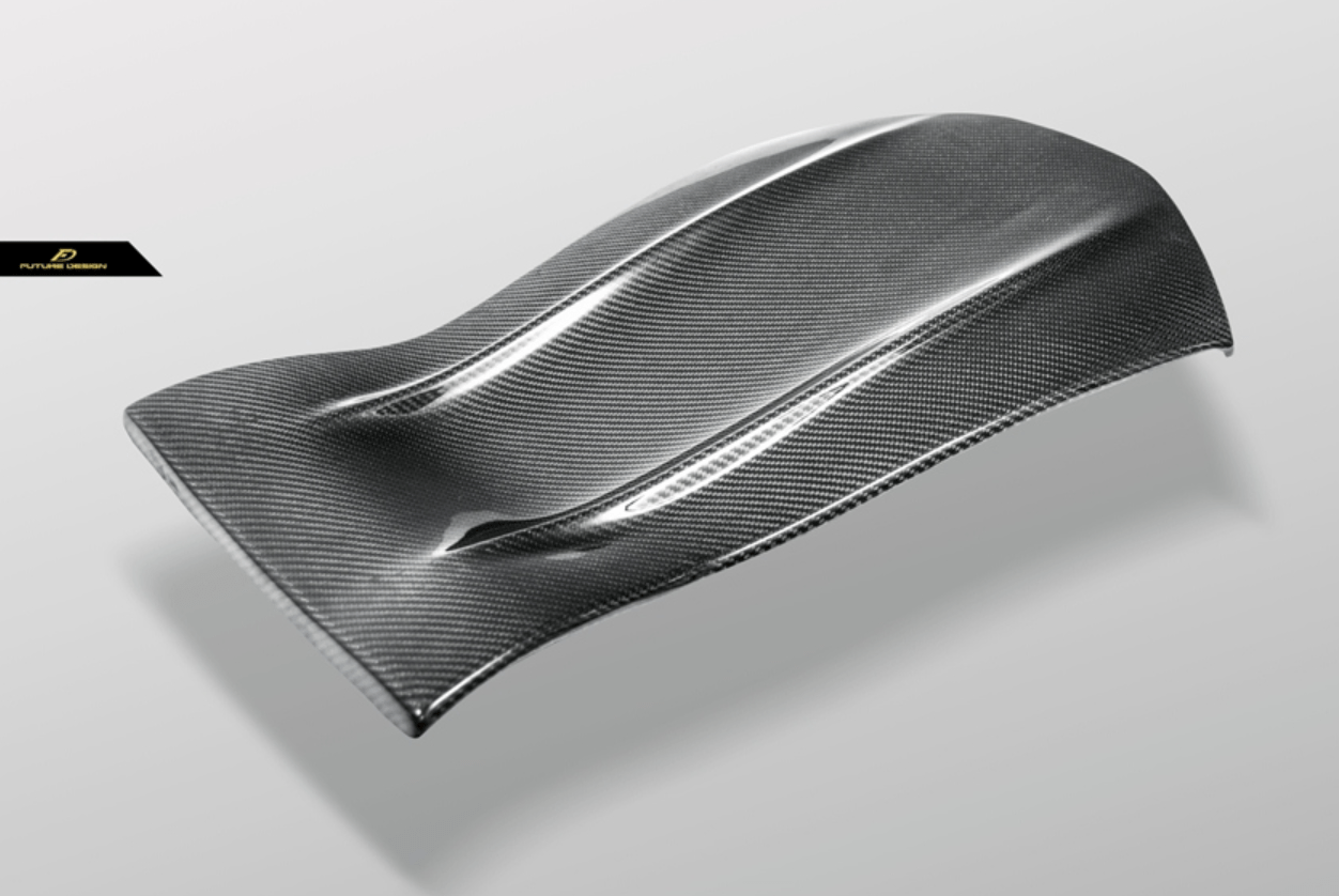 FUTURE DESIGN - MERCEDES BENZ W205 C63 / C63S / C43 / C117 CLA45 CARBON FIBRE  BUCKET SEAT BACK COVER