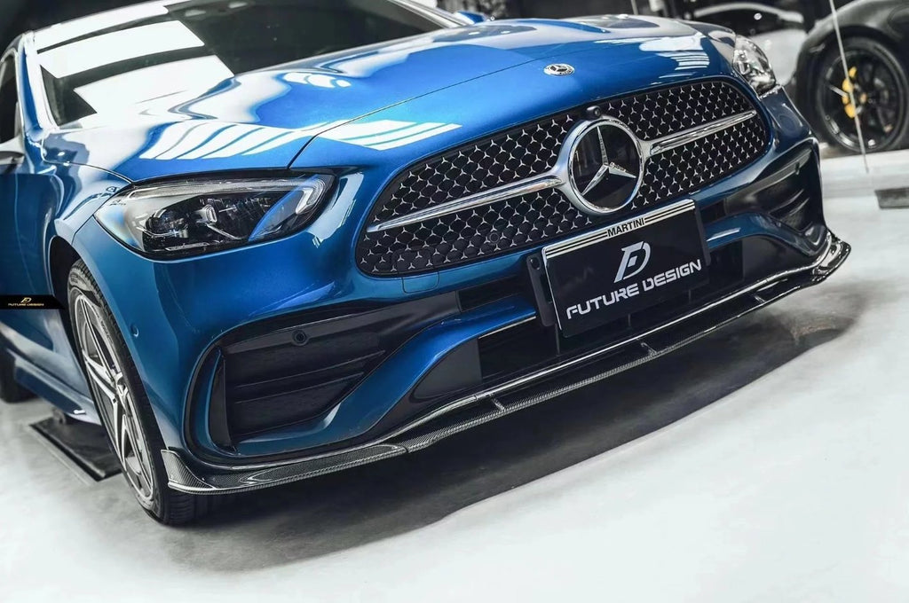 FUTURE DESIGN - MERCEDES BENZ W206 C CLASS C300 CARBON FIBRE FRONT LIP