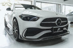 FUTURE DESIGN - MERCEDES BENZ W206 C CLASS C300 CARBON FIBRE FRONT LIP V1