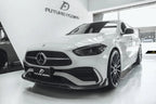 FUTURE DESIGN - MERCEDES BENZ W206 C CLASS C300 CARBON FIBRE FRONT LIP V1