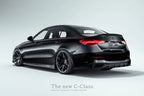 FUTURE DESIGN - MERCEDES BENZ W206 C CLASS C300 CARBON FIBRE REAR DIFFUSER