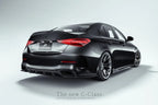 FUTURE DESIGN - MERCEDES BENZ W206 C CLASS C300 CARBON FIBRE REAR DIFFUSER