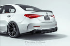 FUTURE DESIGN - MERCEDES BENZ W206 C CLASS C300 CARBON FIBRE REAR DIFFUSER