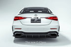 FUTURE DESIGN - MERCEDES BENZ W206 C CLASS C300 CARBON FIBRE REAR DIFFUSER