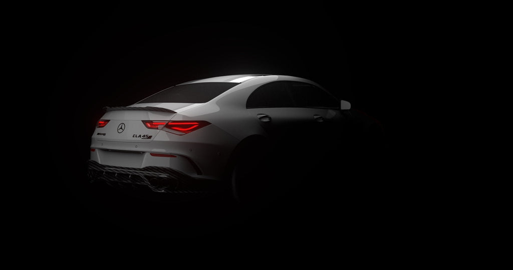 FUTURE DESIGN - MERCEDES CLA C118 GT CARBON FIBRE REAR DIFFUSER