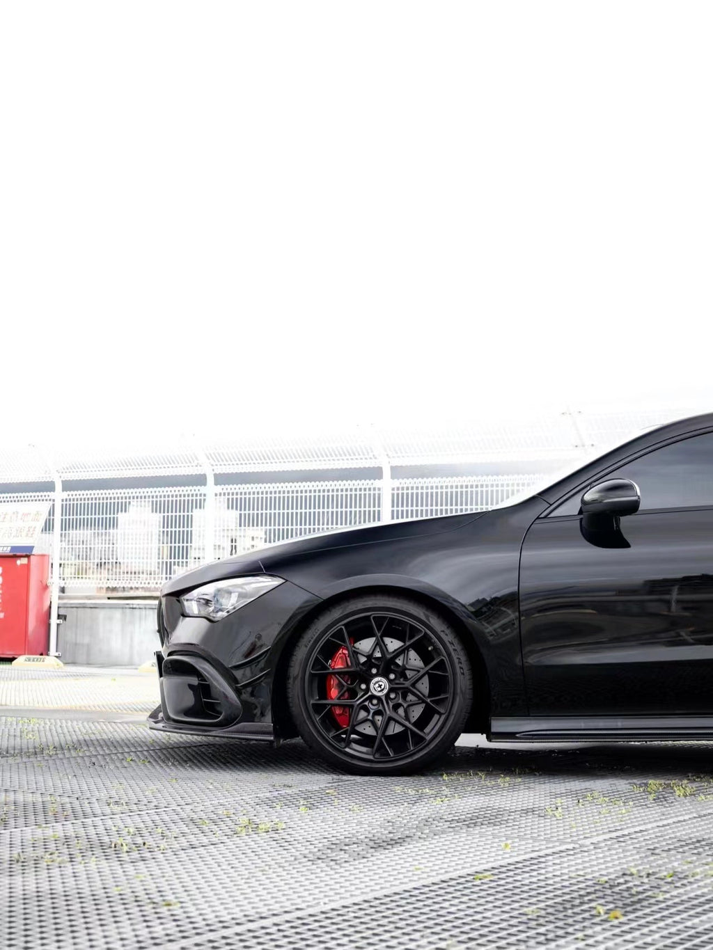 FUTURE DESIGN - MERCEDES CLA CLA45 C118 GT CARBON FIBRE FRONT LIP
