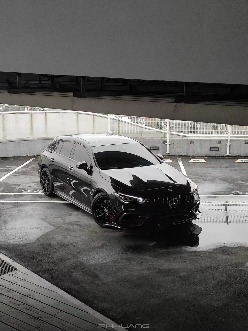 FUTURE DESIGN - MERCEDES CLA CLA45 C118 GT CARBON FIBRE FRONT LIP