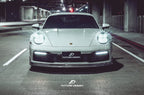 FUTURE DESIGN - PORSCHE 992 CARRERA DRY CARBON FIBRE FRONT LIP