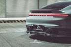 FUTURE DESIGN - PORSCHE 992 CARRERA DRY CARBON FIBRE REAR DIFFUSER