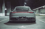 FUTURE DESIGN - PORSCHE 992 CARRERA DRY CARBON FIBRE REAR DIFFUSER