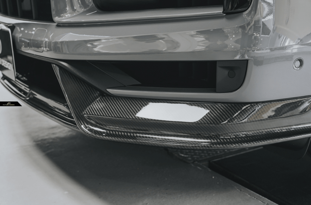 FUTURE DESIGN - PORSCHE CAYENNE COUPE 2024+ DRY CARBON FIBER FRONT LIP