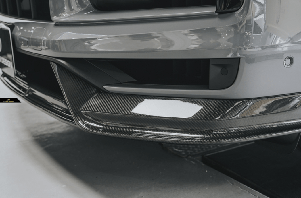 FUTURE DESIGN - PORSCHE CAYENNE COUPE 2024+ DRY CARBON FIBER FRONT LIP