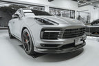 FUTURE DESIGN - PORSCHE CAYENNE COUPE 9Y3 DRY CARBON FIBRE FRONT LIP