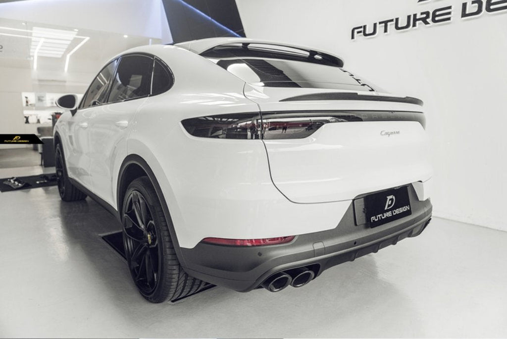 FUTURE DESIGN - PORSCHE CAYENNE COUPE 9Y3 DRY CARBON FIBRE SPOILER