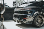 FUTURE DESIGN - PORSCHE CAYENNE COUPE DRY CARBON FIBRE REAR DIFFUSER
