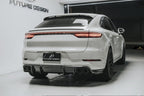 FUTURE DESIGN - PORSCHE CAYENNE COUPE DRY CARBON FIBRE REAR DIFFUSER