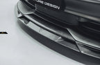 FUTURE DESIGN - PORSCHE TAYCAN CARBON FIBRE FRONT LIP SPLITTER V2