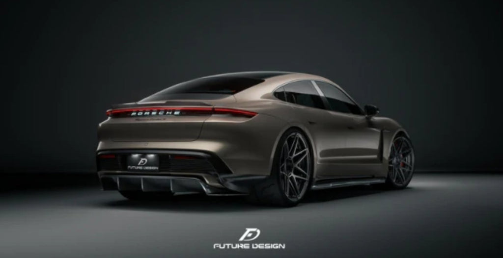 FUTURE DESIGN - PORSCHE TAYCAN CARBON FIBRE REAR SPOILER