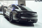 FUTURE DESIGN - PORSCHE TAYCAN CARBON FIBRE REAR SPOILER V2