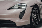 FUTURE DESIGN - PORSCHE TAYCAN DRY CARBON FIBRE FRONT BUMPER AIR INTAKES