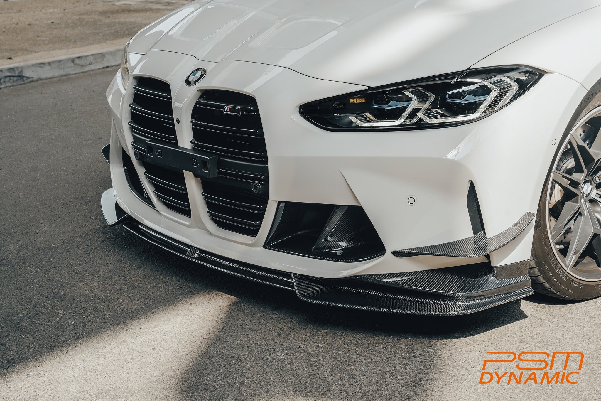 FUTURE DESIGN / PSM - BMW M3 G80 M4 G82 DRY CARBON FIBRE FRONT LIP