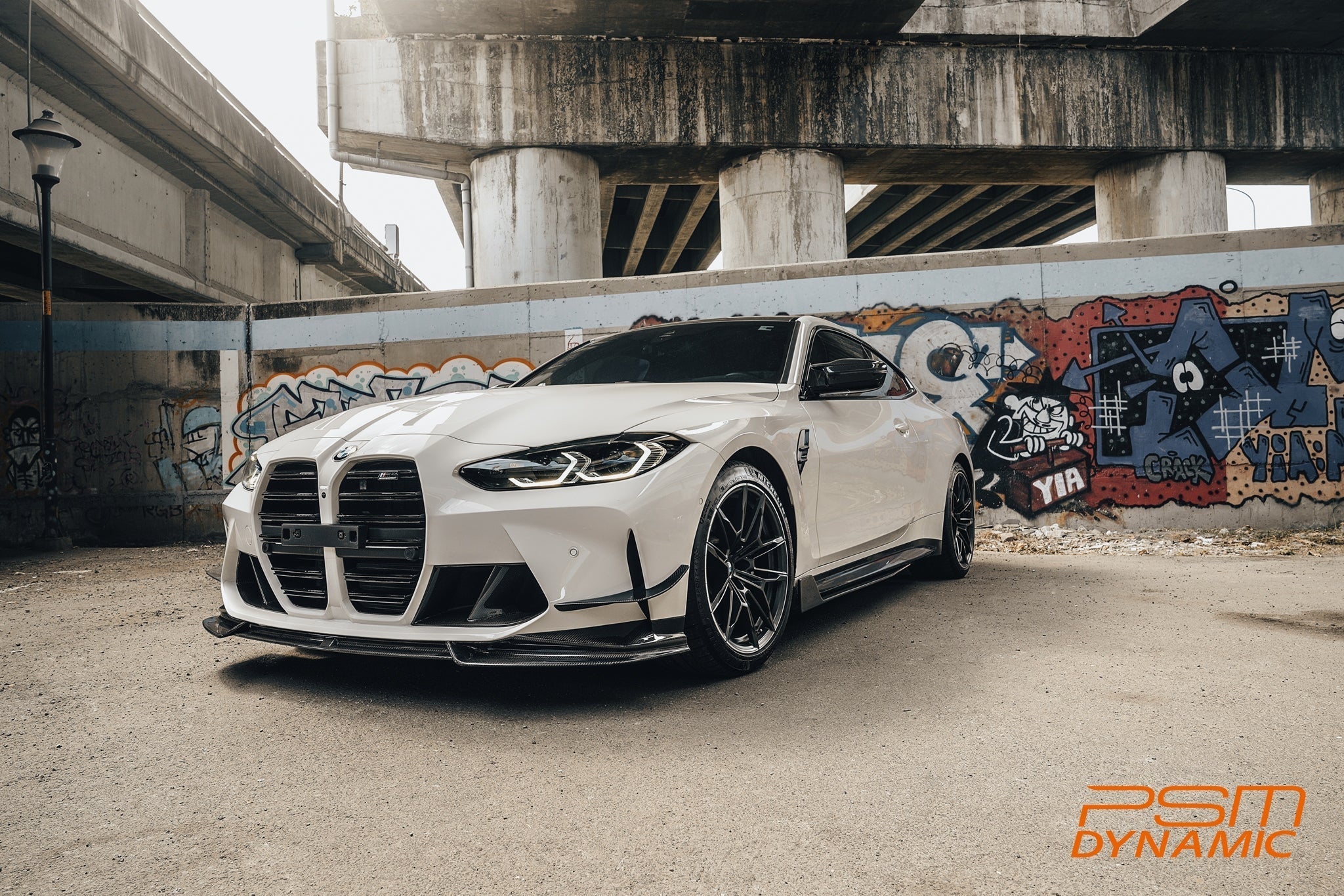 FUTURE DESIGN / PSM - BMW M3 G80 M4 G82 DRY CARBON FIBRE FRONT LIP