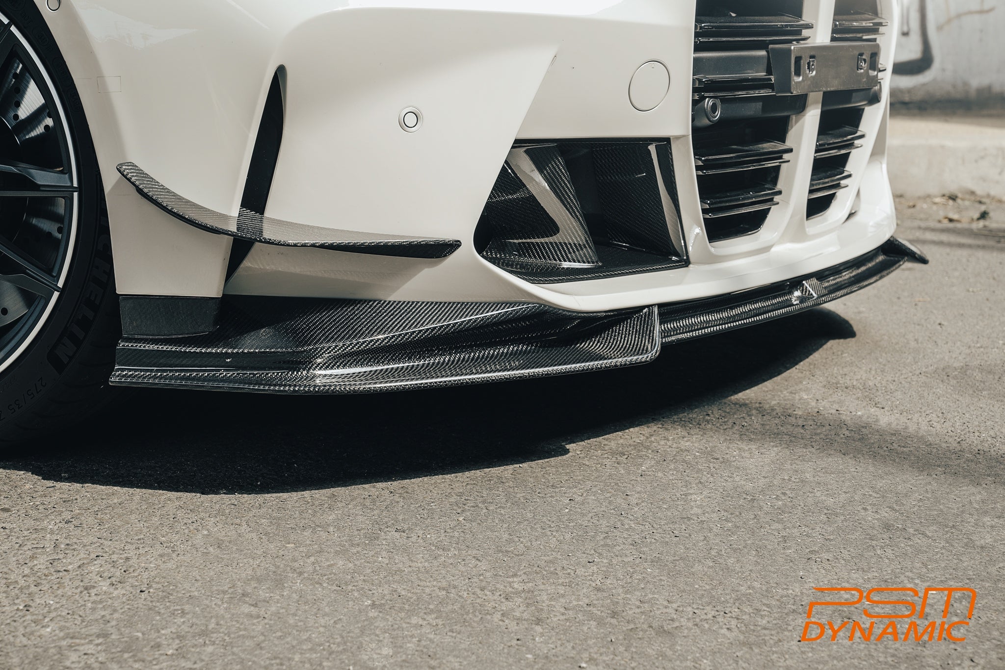 FUTURE DESIGN / PSM - BMW M3 G80 M4 G82 DRY CARBON FIBRE FRONT LIP
