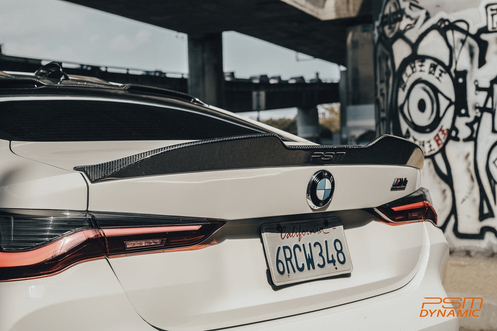 FUTURE DESIGN / PSM - BMW M4 G82 DRY CARBON FIBRE REAR SPOILER