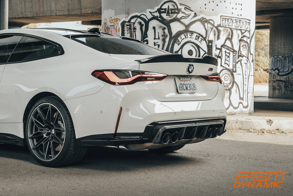 FUTURE DESIGN / PSM - BMW M4 G82 DRY CARBON FIBRE REAR SPOILER