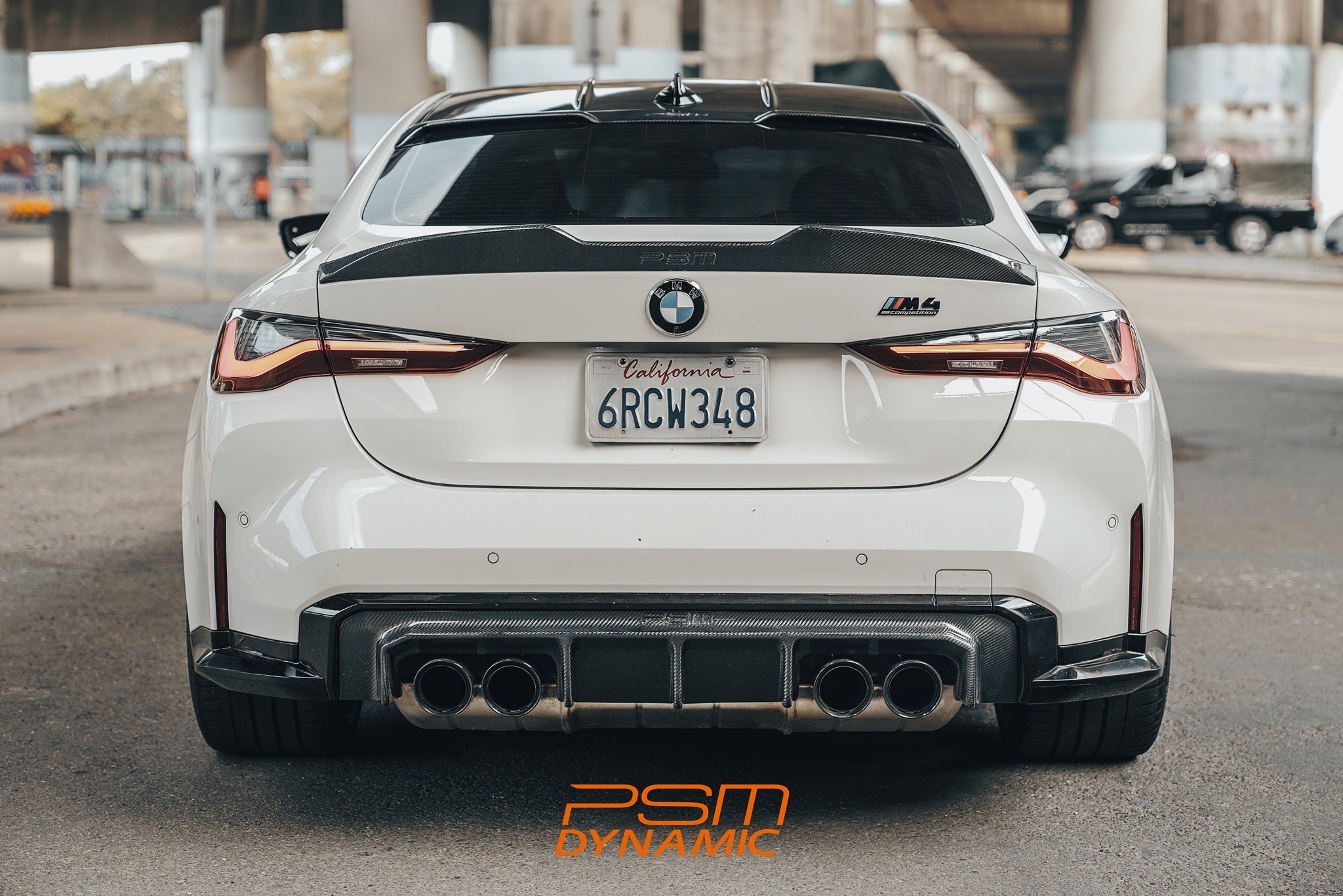 FUTURE DESIGN / PSM - BMW M4 G82 DRY CARBON FIBRE ROOF SPOILER